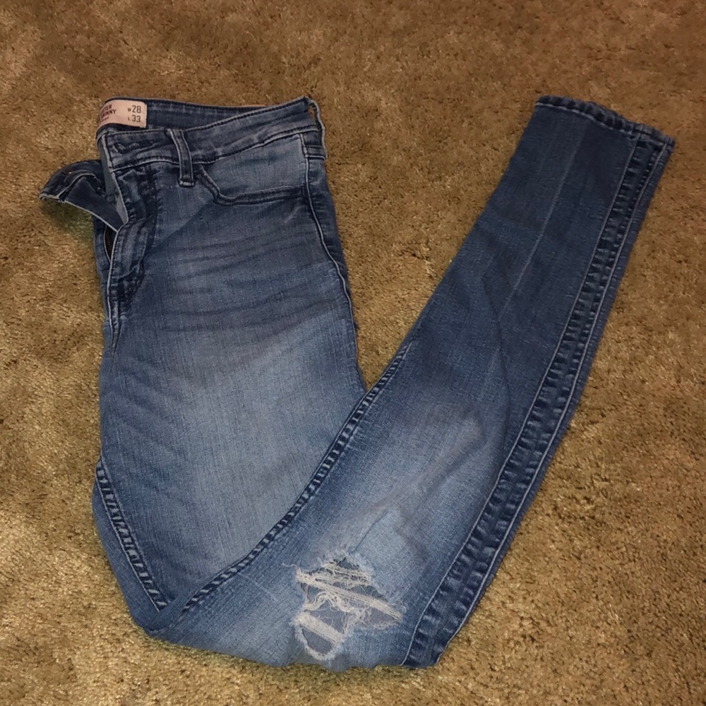 Hollister Super Skinny High Rise Jeans